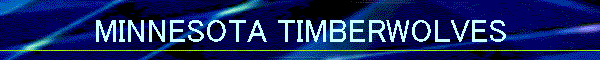 MINNESOTA TIMBERWOLVES