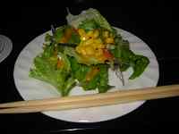 生野菜サラダです。