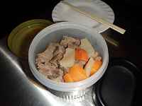 鹿肉の煮込みです。