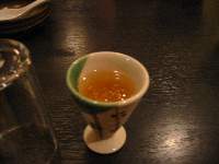乾杯用のお酒かな?