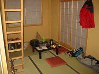 増築したロフト付きの部屋です。