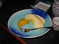 食後のデザートです。