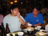 パワー全開で話が盛り上がってます。