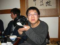 お櫃を空にして満足。