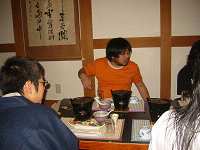 そろそろ食事です。