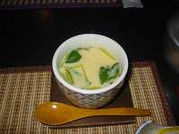 蛤の茶碗蒸しです。