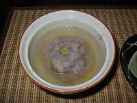 鮭の蓮根蒸しです。
