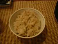 蕎麦の実御飯です。