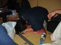 変わった寝相です。(笑)