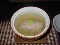 鮭蓮根蒸しです。