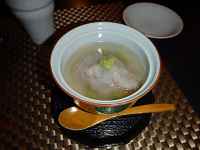 鮭蓮根蒸しです。