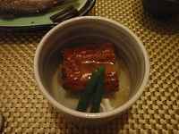 鰻飯蒸しです。